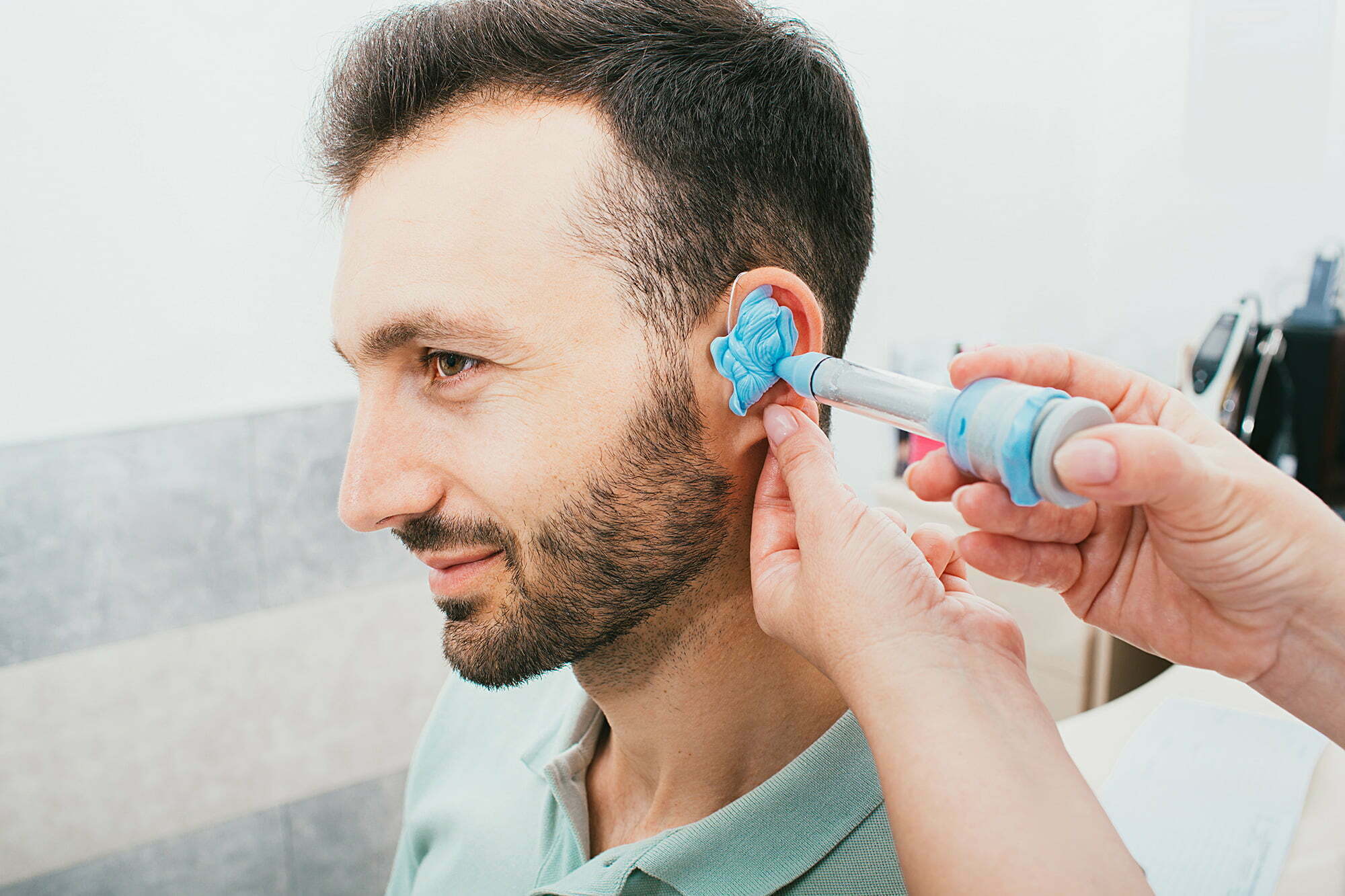 Ohrabdruck für in-Ohr Hörgerät